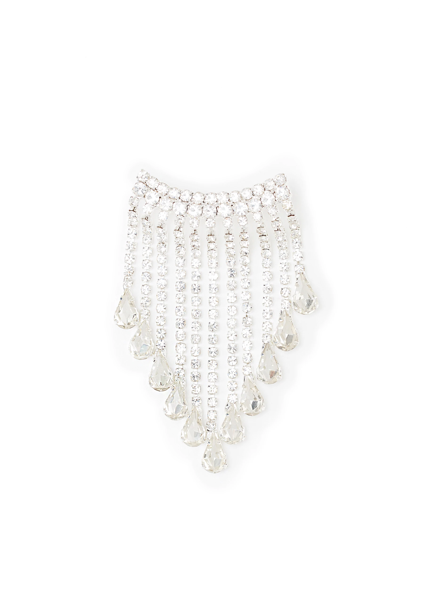 BROOCH WITH CRYSTALS