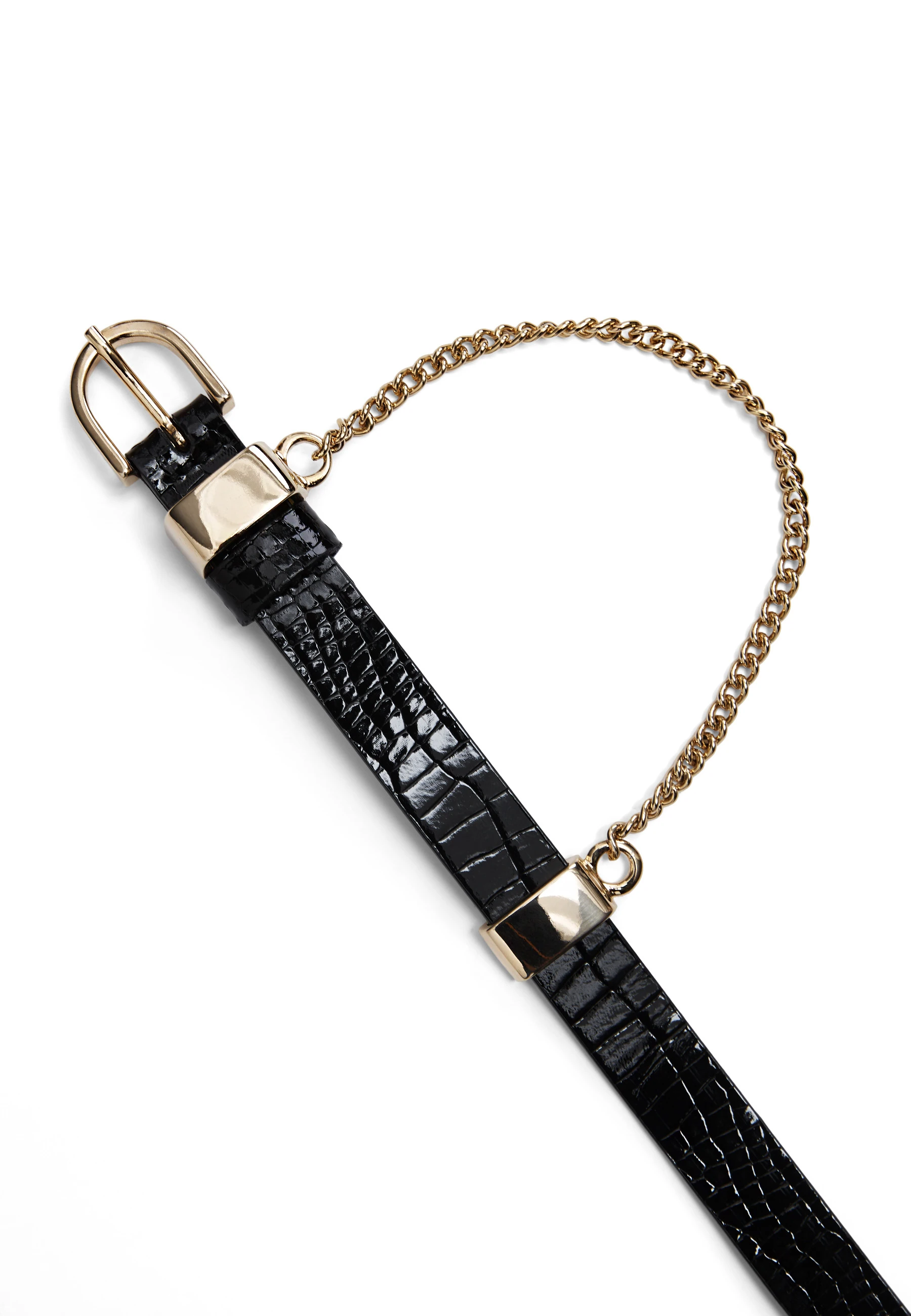 BLACK BELT WITH CHAIN