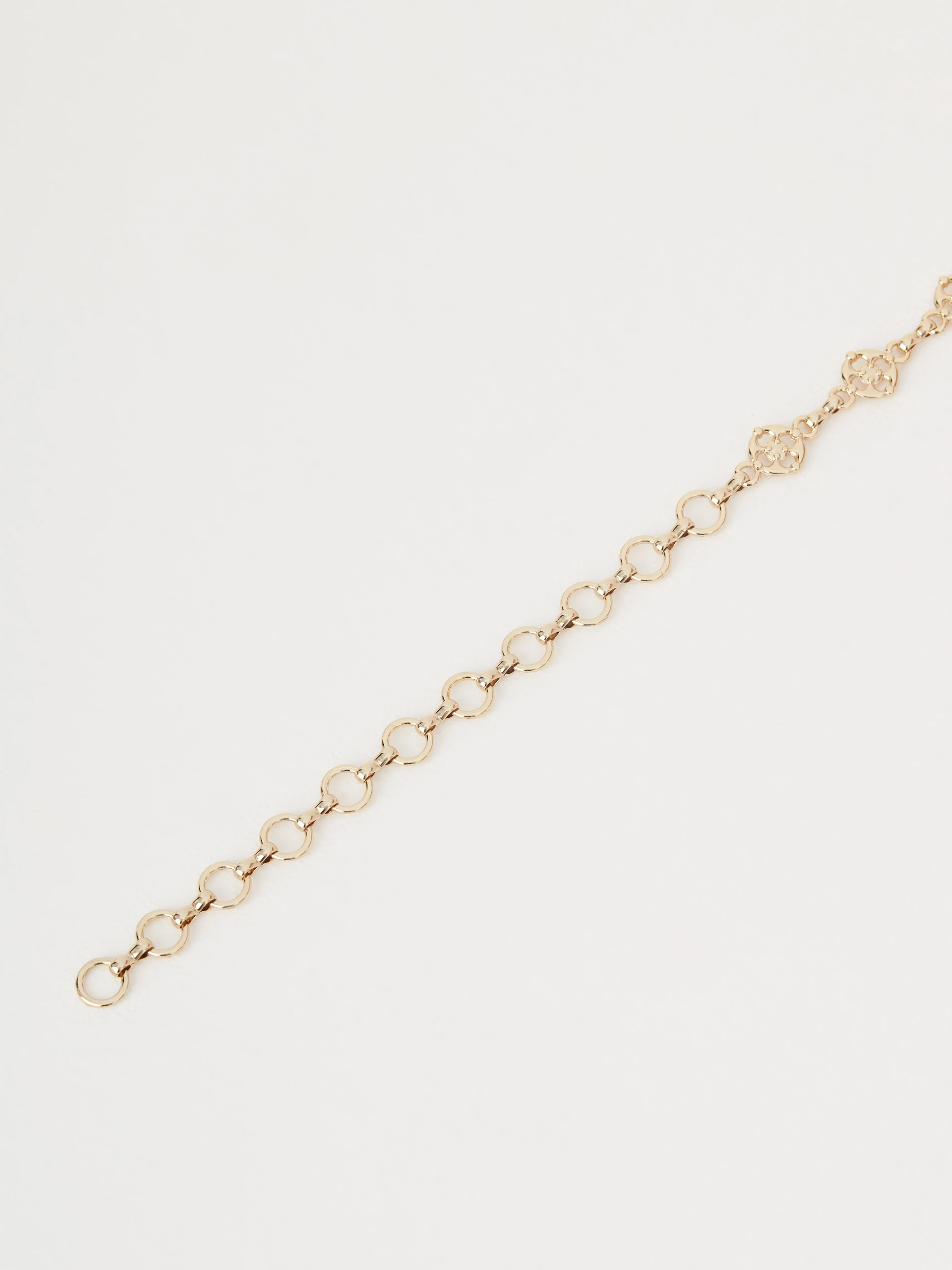 Gold chain-type belt