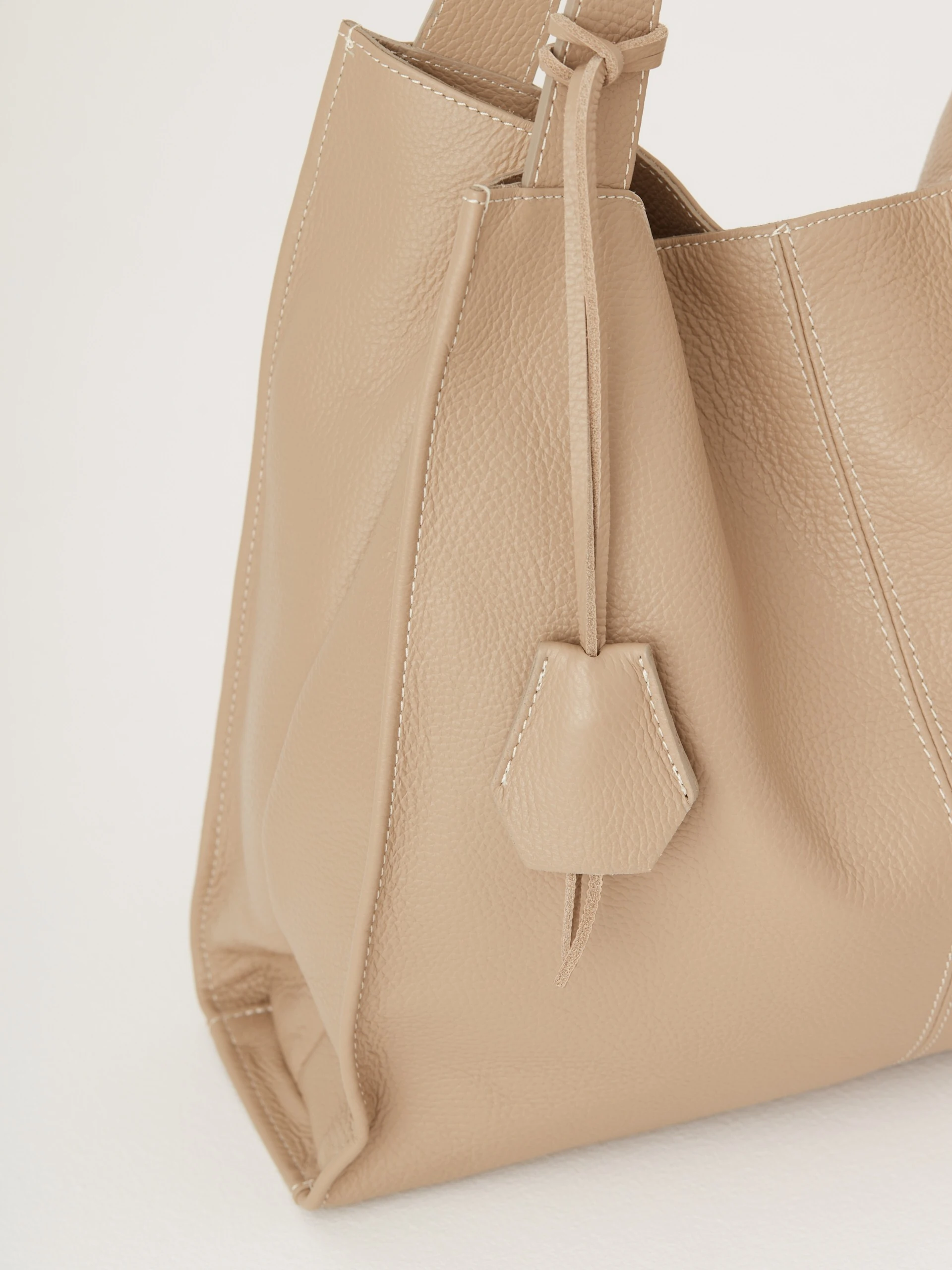 Torebka shopper w kolorze taupe