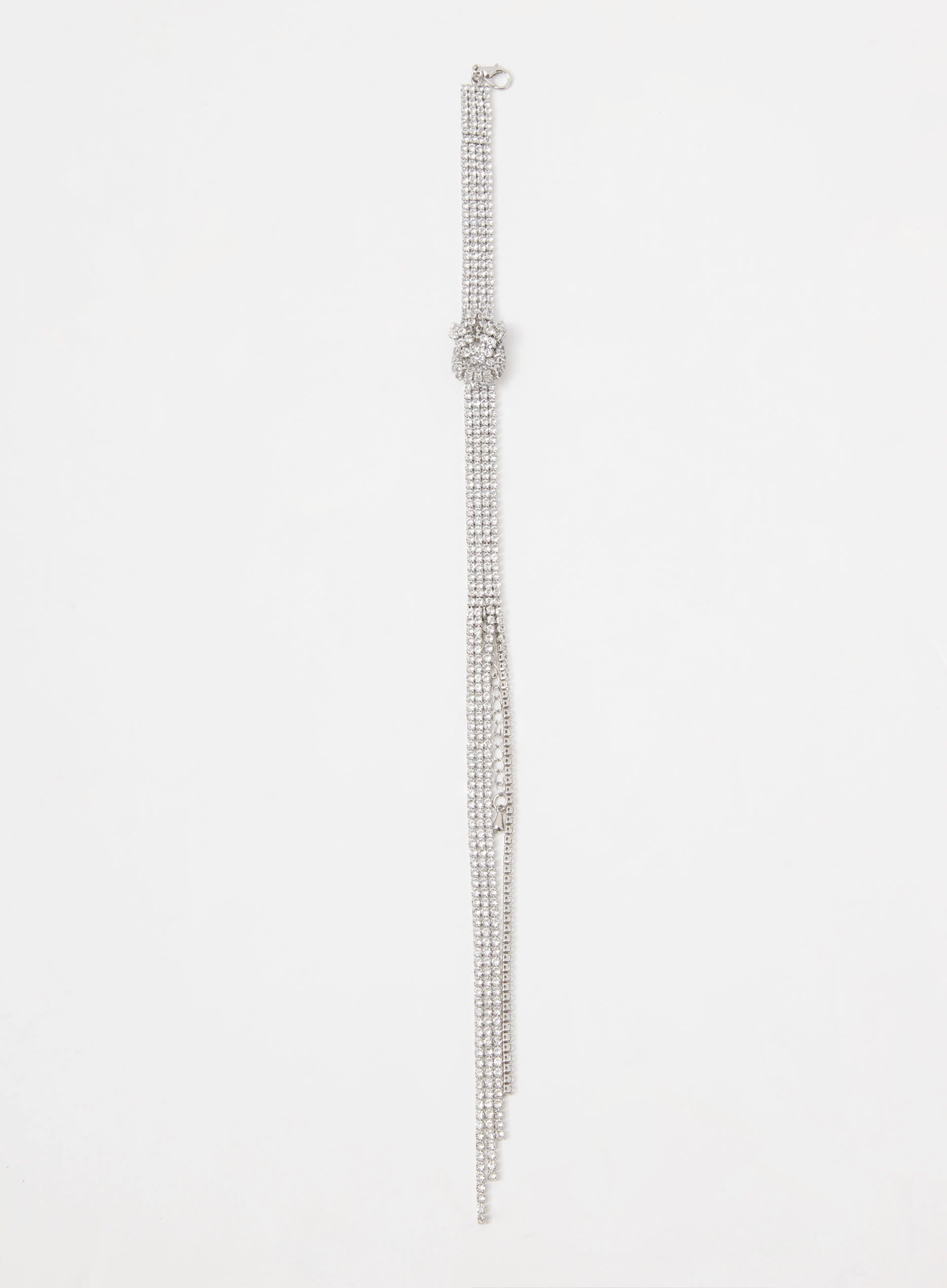 Elegant bracelet with crystals