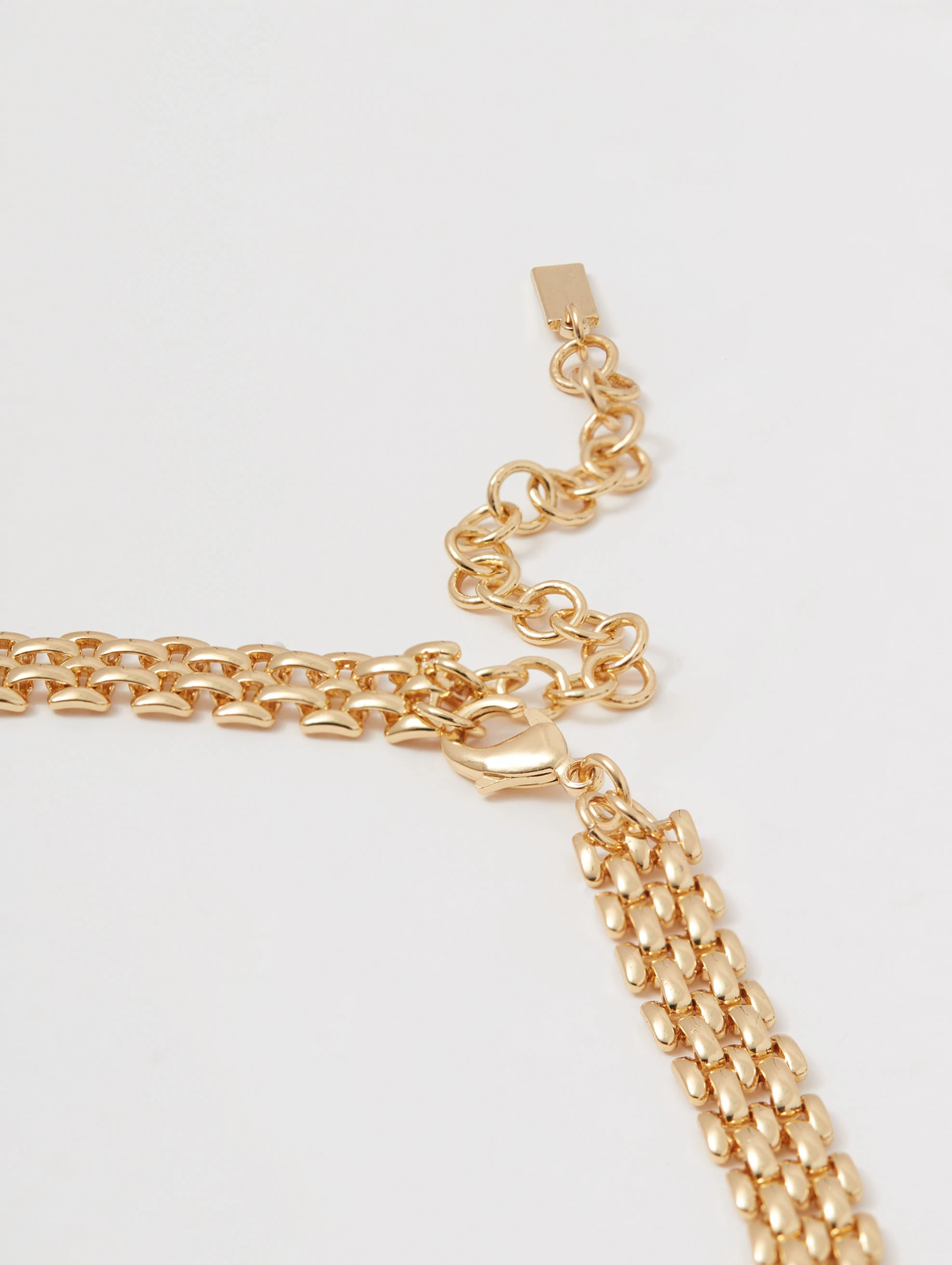 Thick chain necklace