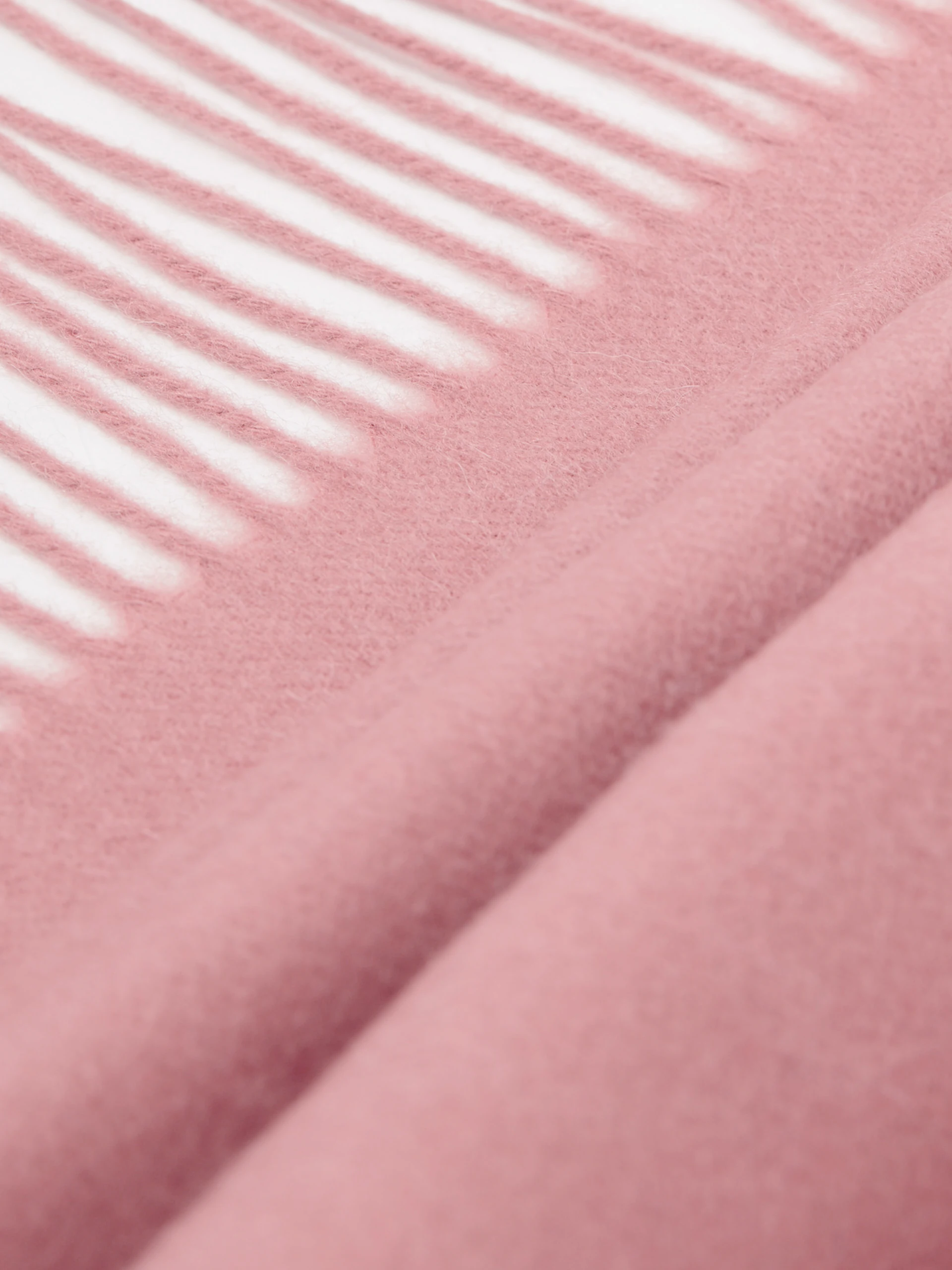 Pink wool scarf with cashmere blend
