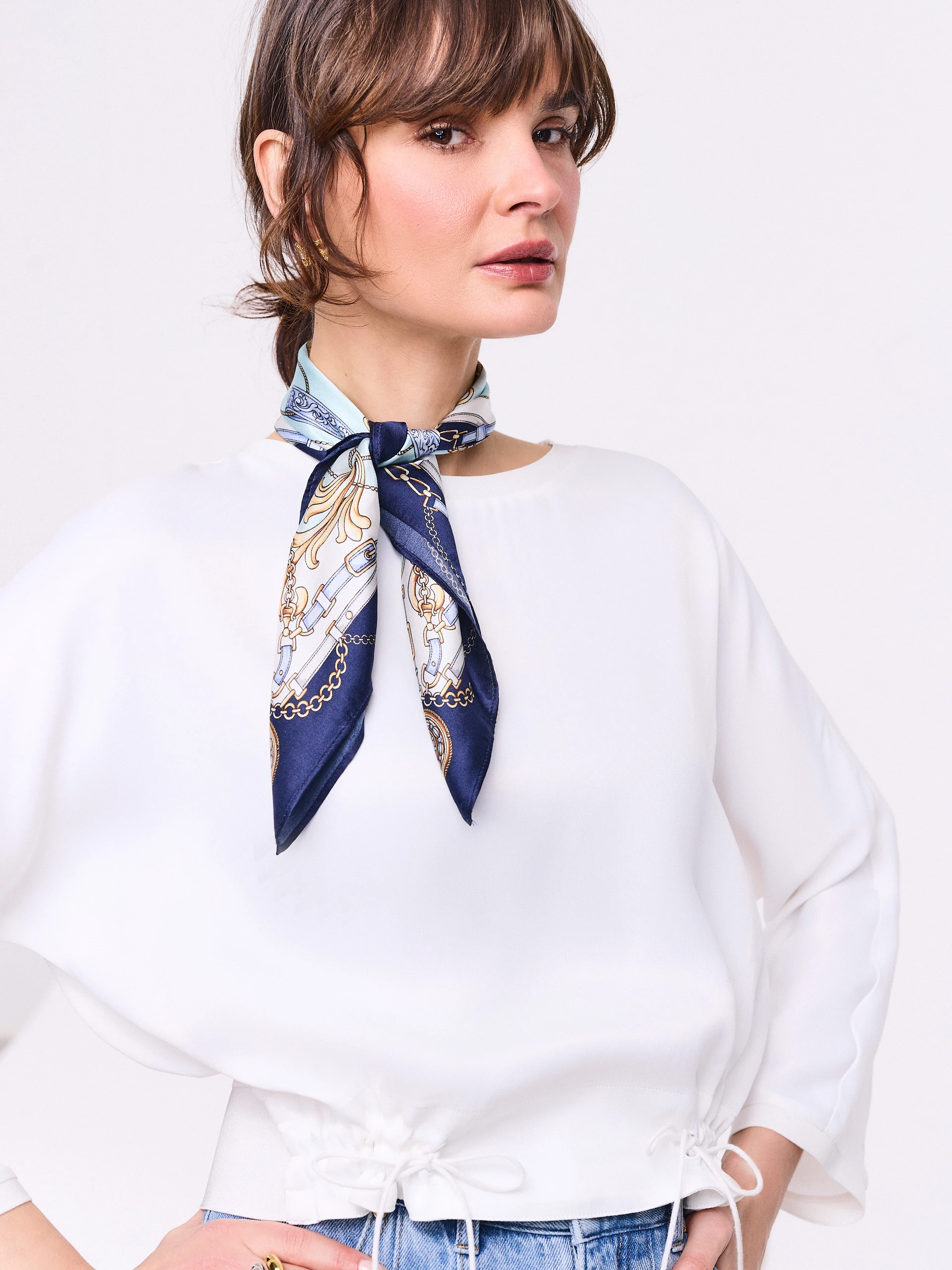 Elegant silk scarf