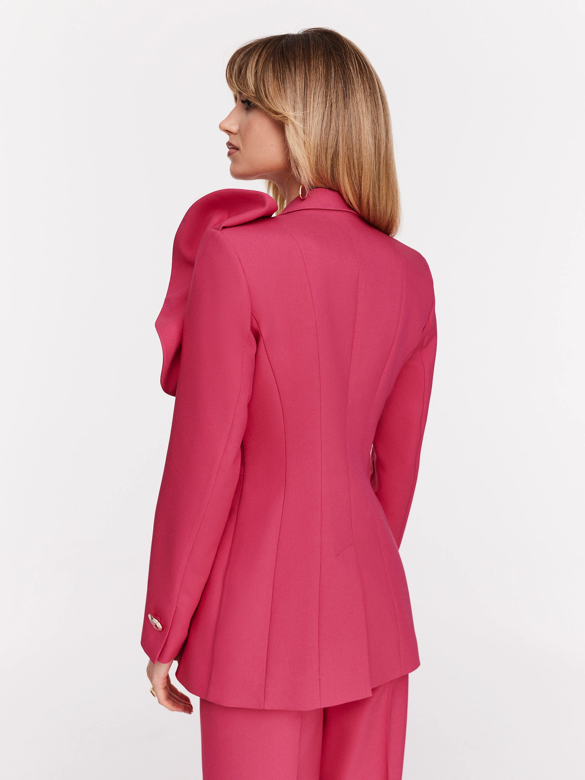 Jacket with space rose