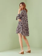 ETHEREAL DRESS WITH BINDING