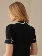 DRESS WITH COLLAR