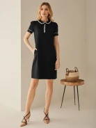 DRESS WITH COLLAR