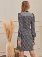 FINE PATTERN DRESS