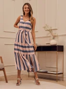 LONG STRIPED DRESS