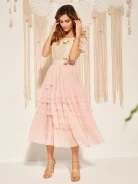 PINK TULLE SKIRT