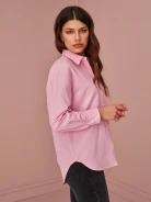 PINK SHIRT WITH COLLAR