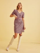 ELEGANT PEPLUM DRESS
