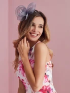 FLARED FLORAL PATTERN DRESS