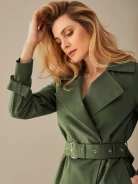 COTTON TRENCH WITH BELT
