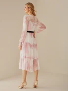 DRESS WITH TIE AT WAIST