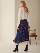 ENVELOPE SKIRT WITH RUFFLE