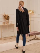 BLACK SPRING COAT
