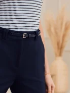 BLUE SHORT SLEEVE SWEATER