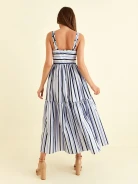 LONG STRIPED DRESS