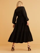BLACK MAXI SKIRT