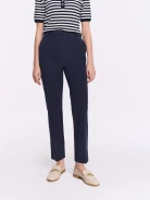 Navy blue cigarette pants
