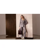 Spodnie wide leg w kolorze taupe