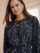 DELICATE DRESS WITH LACE