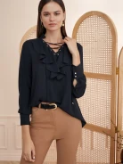 ELEGANCKIE DOPASOWANE SPODNIE