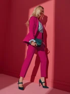 SINGLE-BREASTED PINK BLAZER