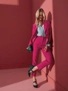 SINGLE-BREASTED PINK BLAZER