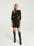 Black dress with buffets
