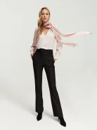 Pants with a flared leg