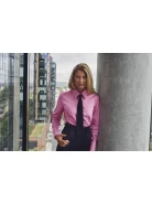 Classic cotton shirt in pink color