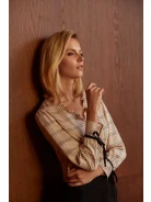 CHECKERED BLOUSE