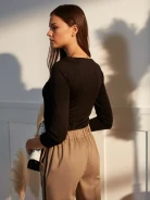 ELEGANT HIGH-WAISTED PANTS