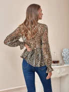 BLOUSE WITH GOLD BUTTONS