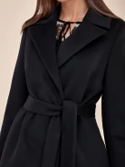 WOOLEN COAT WITH ANGORA