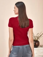 FITTED JEANS WITH JEWELRY STITCHING