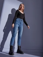 BLACK LONG SLEEVE BODYSUIT