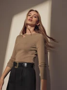 BLACK STRAIGHT LEG PANTS