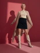 SHORT BLACK SKIRT