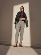 SWETER Z KRÓTKIM RĘKAWEM