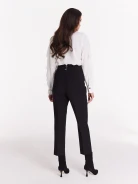 Classic black high-waisted cigarillos