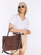 White blouse with a V-neck