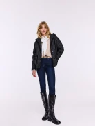 Lightweight oversized down jacket