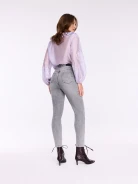Grey fitted jeans