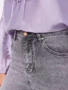 Grey fitted jeans