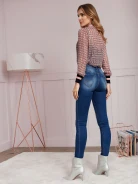 BLOUSE WITH BINDING AT THE NECK