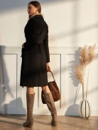WOOL AND ANGORA COAT